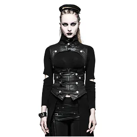 PUNK RAVE Inquisitor Černá XXL